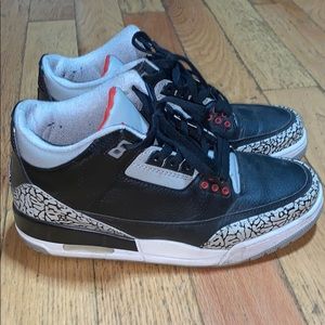 Black cement 3s